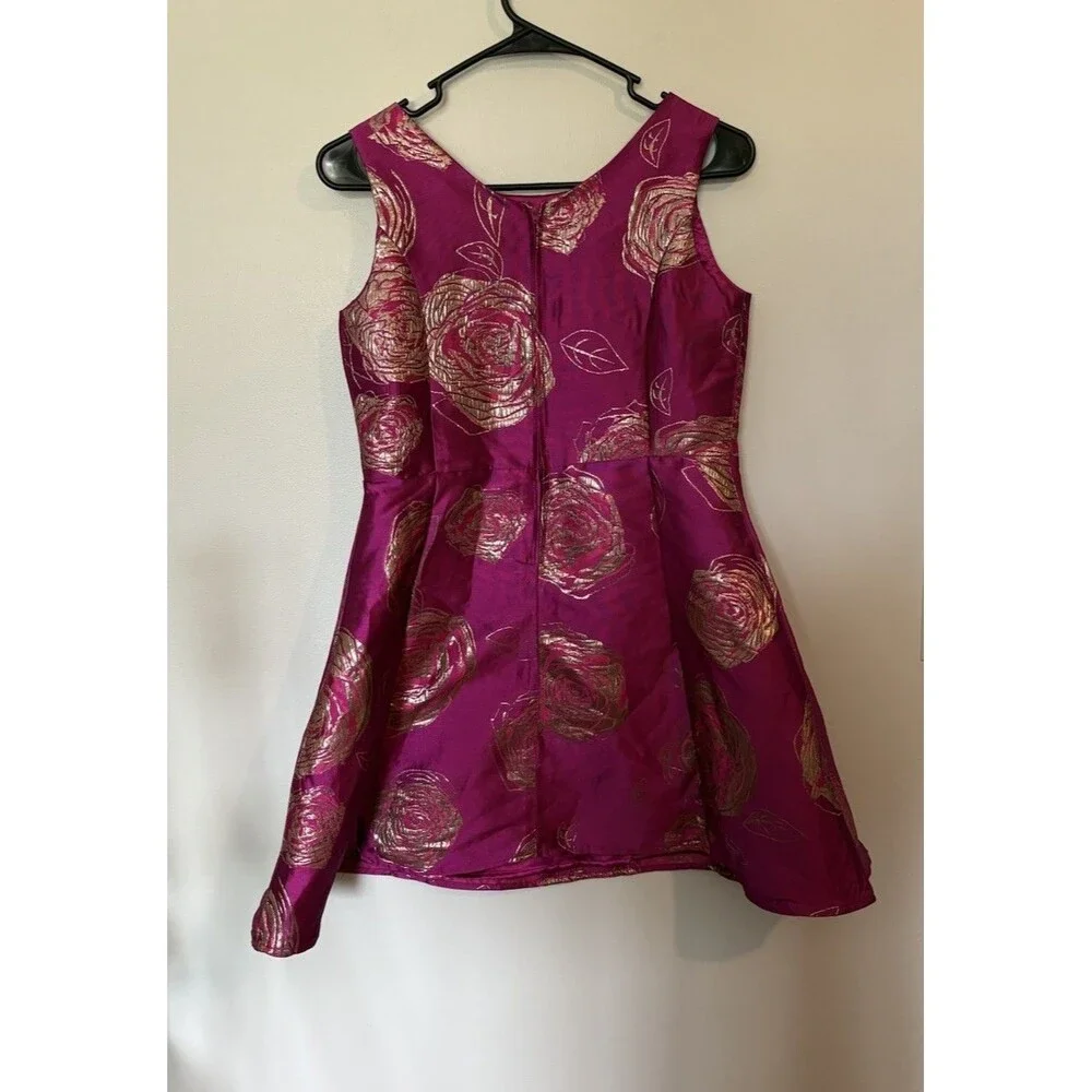 Girl’s The Children’s Place Dress, Size 16, Magenta